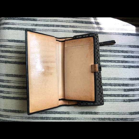 SOLD Coach checkbook wallet - Picture 3 of 3